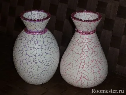 Vazele decor cu mâinile lor - ideile și cursuri de masterat