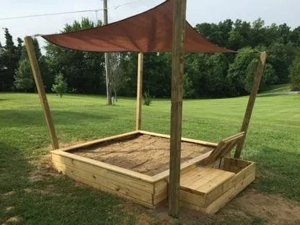 Sandbox pentru copii cu fotografii mâini și idei (mâini) Sandbox pentru copii cu fotografii mâini și idei