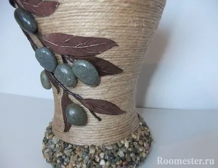 Vazele decor cu mâinile lor - ideile și cursuri de masterat