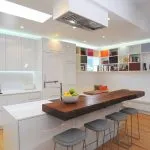 Design de bucătării într-un modern seturi de stil foto 150 și interior