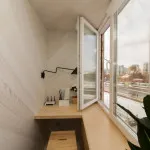 Proiectare si living interior cu zone de living și de dormit
