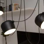 Proiectare si living interior cu zone de living și de dormit