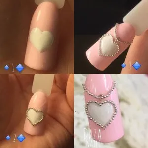 Nail Design pentru Ziua Îndrăgostiților