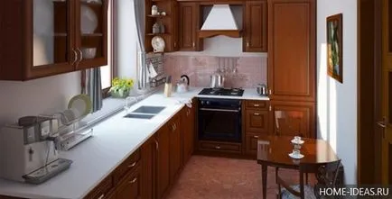 Design-o bucătărie mică (22 poze), modul de a decora interiorul într-o bucătărie mică (bucatarie) Design-o bucătărie mică (22 poze), modul de a decora interiorul o mică bucătărie