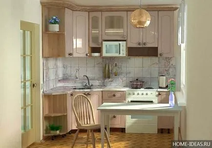 Design-o bucătărie mică (22 poze), modul de a decora interiorul într-o bucătărie mică (bucatarie) Design-o bucătărie mică (22 poze), modul de a decora interiorul o mică bucătărie