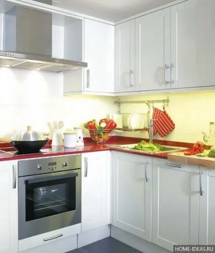 Design-o bucătărie mică (22 poze), modul de a decora interiorul într-o bucătărie mică (bucatarie) Design-o bucătărie mică (22 poze), modul de a decora interiorul o mică bucătărie