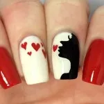 Nail Design pentru Ziua Îndrăgostiților