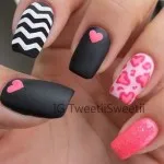 Nail Design pentru Ziua Îndrăgostiților