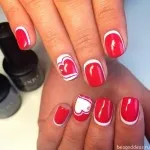 Nail Design pentru Ziua Îndrăgostiților