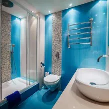Baie de design în stil contemporan are o fotografie în interior (stil) baie de design într-un stil modern are în fotografie interior