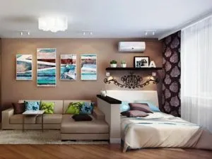 idei de design dormitor cu canapea 25