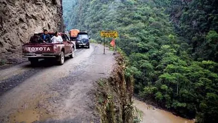 Drumul de deces în Bolivia, Pronto hasta