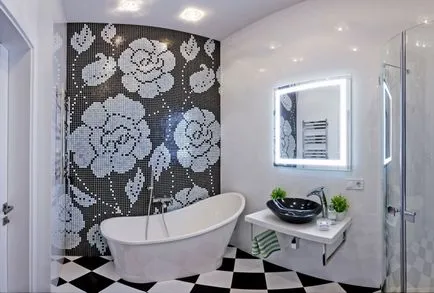 Design de baie în stil contemporan are o fotografie în interior (baie) baie de design într-un stil modern are în fotografie interior