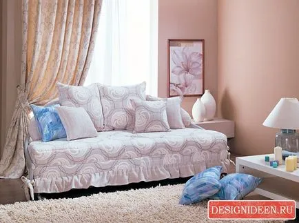Proiectarea un dormitor cu o canapea în loc de un pat (20 poze) (design-dormitor cu o canapea) Proiectarea un dormitor cu o canapea în loc de un pat (20 poze)