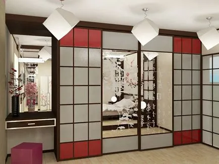 Design Dormitor în stil japonez sau interior în versiunea chineză de Feng Shui