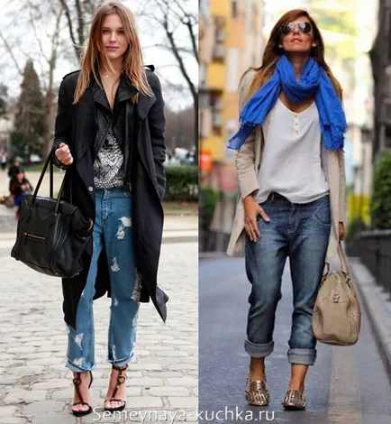 Jeans iubiti (72 fotografii regula de stil), o mână de familie