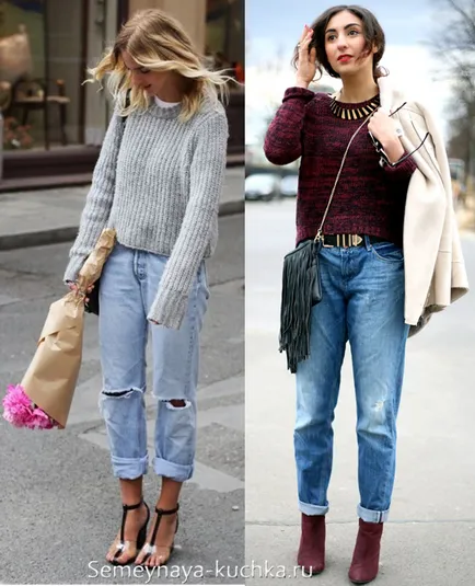Jeans iubiti (72 fotografii regula de stil), o mână de familie