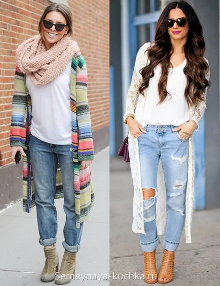 Jeans iubiti (72 fotografii regula de stil), o mână de familie