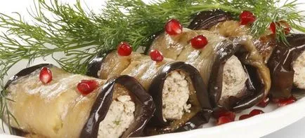 vinete umplute - rețete în cuptor cu branza, legume, usturoi si nuci