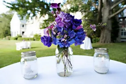 nunta Purple, design de nunta în nuanțe de violet
