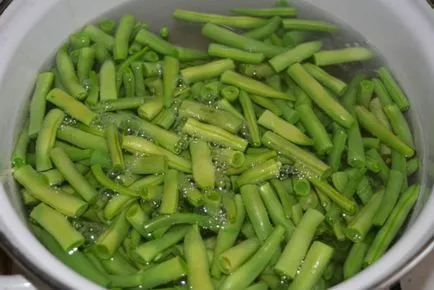 Fasole congelate - cum să înghețe fasole verde pentru iarna, un pas cu pas reteta fotografii (congelare) Fasole congelate - cum să înghețe fasole verde pentru iarnă, un pas cu pas reteta fotografii