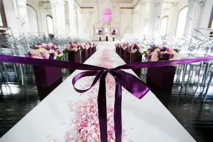 nunta Purple, design de nunta în nuanțe de violet
