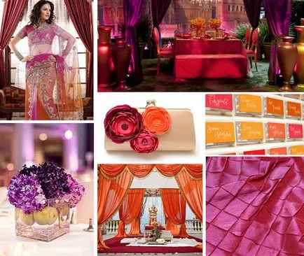 nunta Purple, design de nunta în nuanțe de violet