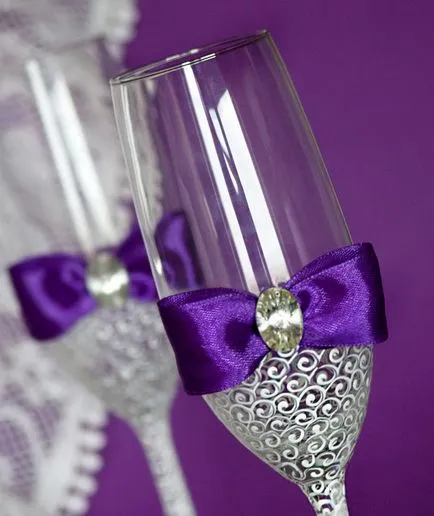 nunta Purple, design de nunta în nuanțe de violet