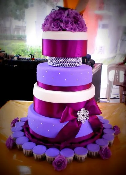 nunta Purple, design de nunta în nuanțe de violet
