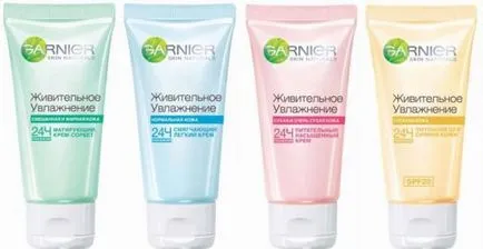 Garnier Face Cream 25, 35, răcoritor hidratare (revigorant) Garnier Face Cream 25, 35, răcoritor hidratare