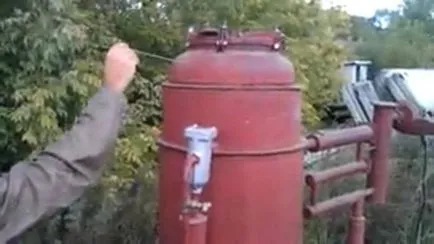 Generatorul de gaz pe lemn cu desene mâinile lor, dispozitive, circuite, instrucțiuni de montaj video,