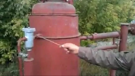 Generatorul de gaz pe lemn cu desene mâinile lor, dispozitive, circuite, instrucțiuni de montaj video,