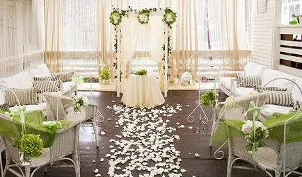 În cazul în care, pentru a sărbători o celebrare nunta alege locul