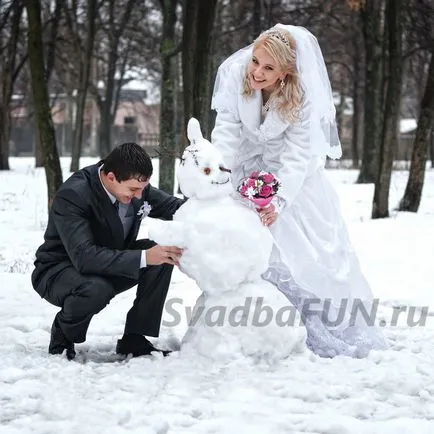 Photoshoot nunta de iarna - idei în cazul în care fotografiate în timpul iernii