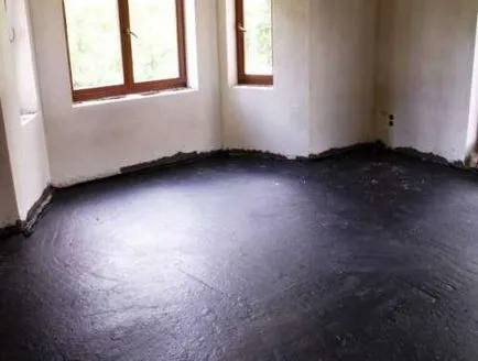 Materiale hidroizolare podea, metode, aparate