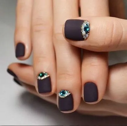 Gel de unghii pe unghiile scurte 2017 idei de design 100 moda (polish gel) Gel de unghii pe unghiile scurte 2017 idei de design de moda 100