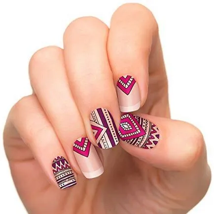 Gel de unghii pe unghiile scurte 2017 idei de design de moda 100 (2017) Gel de unghii pe unghiile scurte 2017 idei de design de moda 100