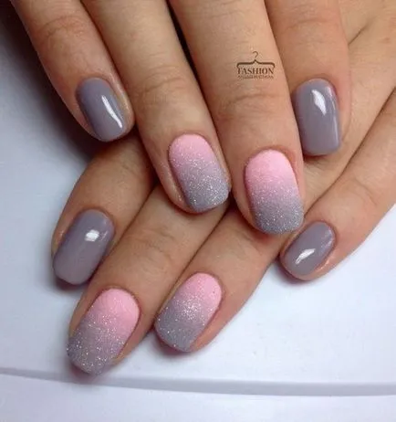Gel de unghii pe unghiile scurte 2017 idei de design 100 moda (polish gel) Gel de unghii pe unghiile scurte 2017 idei de design de moda 100