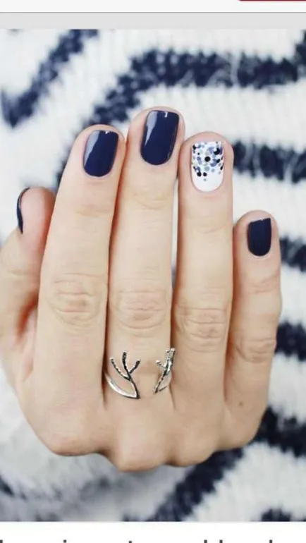 Gel de unghii pe unghiile scurte 2017 idei de design 100 moda (polish gel) Gel de unghii pe unghiile scurte 2017 idei de design de moda 100