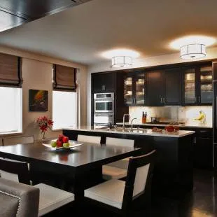 Idei pentru un design contemporan bucătărie (56 poze) (sticlă) Idei pentru bucătărie de design contemporan (56 poze)