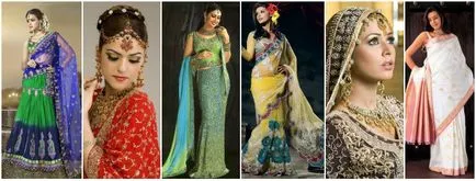 Rochii de mireasa indiene - model tradițional și modern, cu fotografie