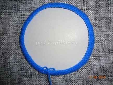 inspector de poliție de trafic cu propriile sale mâini (coloane tricot sc) inspector de poliție de trafic cu propriile sale mâini