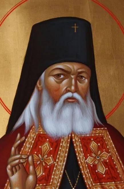 Icoana Sfântului Luca Sfântul Luca rugăciunea Crimeea, minuni de vindecare (sfânt) Icoana Sfântului Luca Sfântul Luca rugăciunea Crimeei, minuni de vindecare