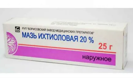 Ihtiolovaya unguent acnee