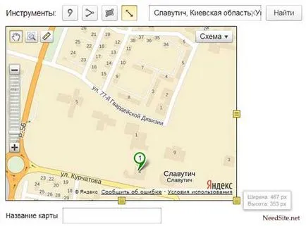 Cum de a adăuga o hartă a site pe Yandex (hartă) Cum de a adăuga o hartă site pe Yandex