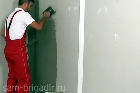 Așa cum în mod corect decât tencuiala pereților de gips-carton