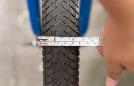 Cum se măsoară roata bicicletei
