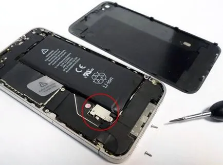 Cum să scoateți bateria din iPhone 4 și iPhone 4S (batareku iPhone) Cum să scoateți bateria din iPhone 4 și iPhone 4S