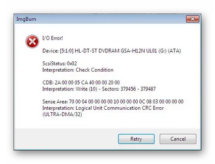 Cum de a corecta eroarea cu un hard CRC disk (hard) Cum de a stabili cu eroare CRC hard disk