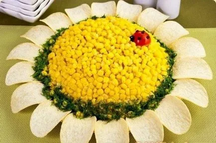 Cum vă aranja salata acasă gustoase - pas cu pas rețete cu fotografii
